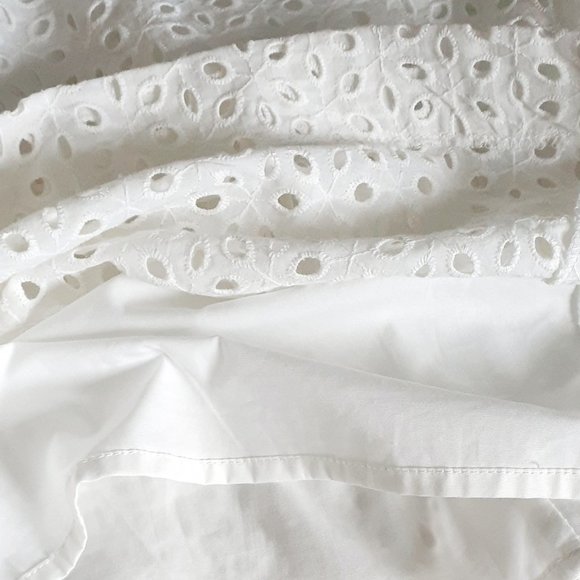 Alfred Sung White Eyelet Dress - Picture 4 of 7